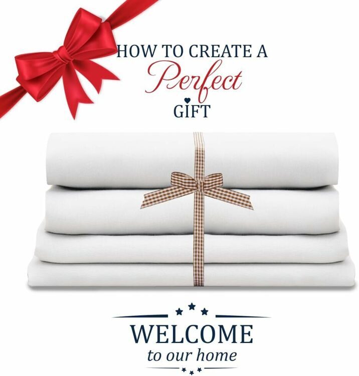 King Size 4 Piece Sheet Set Embroidery -Hotel Luxury Bed Linen for Women & Men - Deep Pockets, Easy-Fit, Soft & Wrinkle Free Sheets – White and Grey Stripe