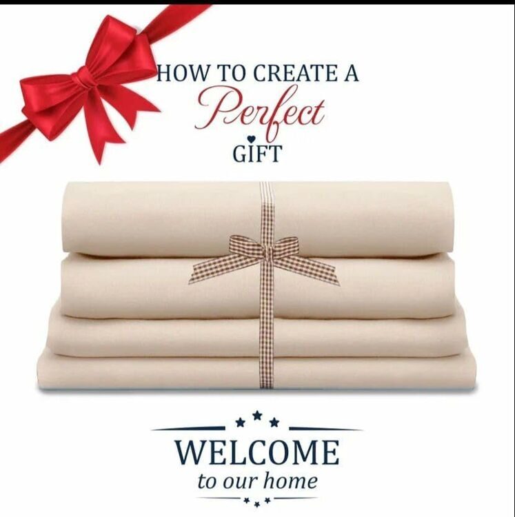 Pure 100% Cotton Sateen Fitted Linen Bed Sheet Twin Size - Cloud Soft Linen - Universal Elastic Deep Pocket - Wrinkle Free -Easy Fit (Beige Bedding), 1200 Thread